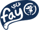 Fay logo with a blue and white color scheme