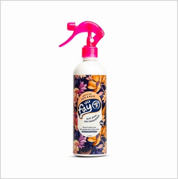 Fay, Air Freshener & Malodor Neutralizer - Rose And Musk Scent - Fay