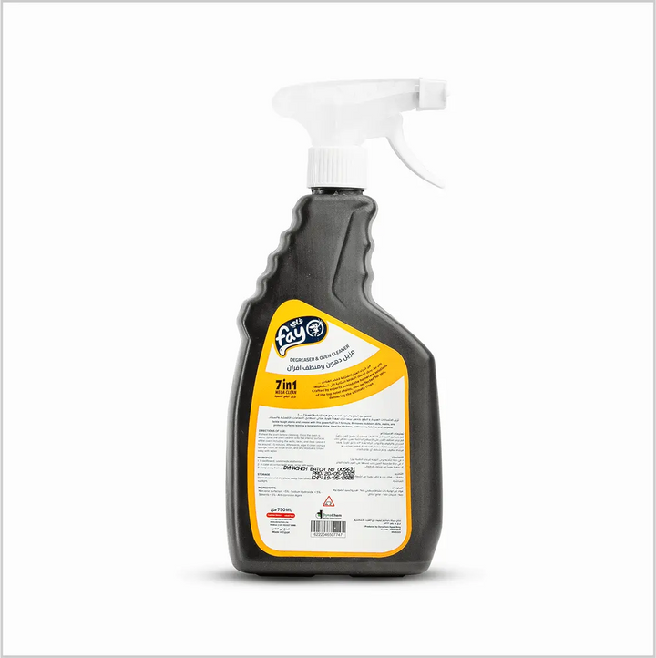 Fay Oven Cleaner - Powerful Formula For Grease and Grime 7 in 1 - Fay